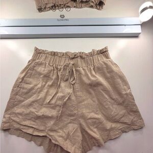Women's Tan Shorts